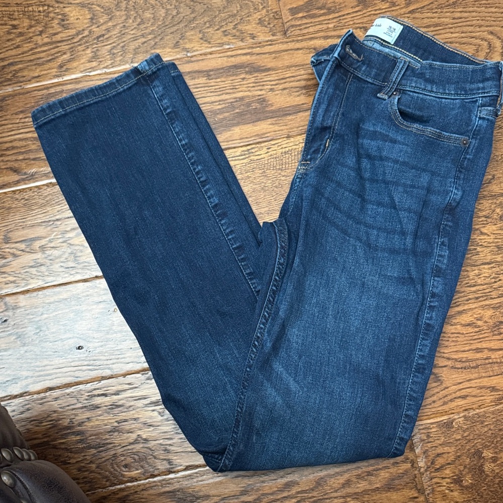 Boys Abercrombie Blue Jeans